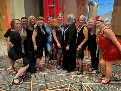 Flappers at the ADHA Convention